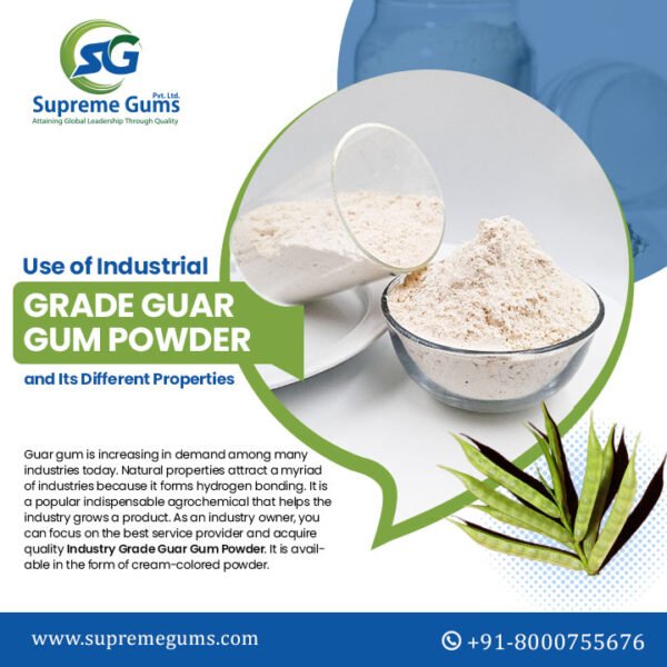 IndustrialGrade Guar Gum Powder